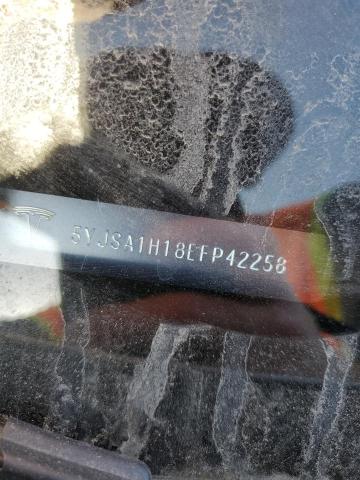 5YJSA1H18EFP42258 - 2014 TESLA MODEL S Մոխրագույն լուսանկար 13