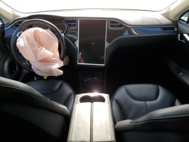 5YJSA1H18EFP42258 - 2014 TESLA MODEL S Մոխրագույն լուսանկար 8