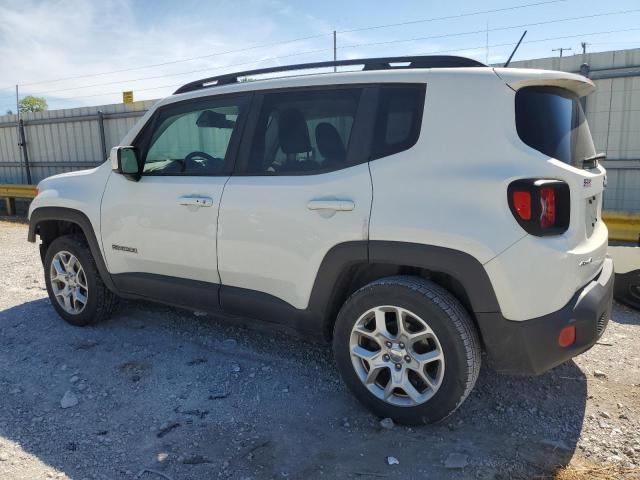 ZACCJBBB8HPG48454 - 2017 JEEP RENEGADE LATITUDE WHITE photo 2