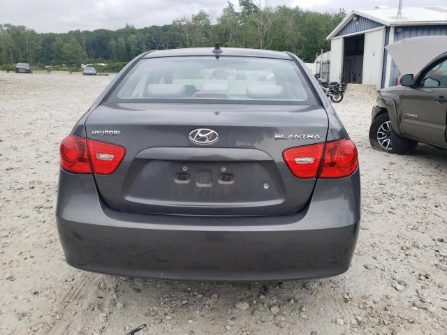 KMHDU46D49U700922 - 2009 HYUNDAI ELANTRA GLS GRAY photo 6