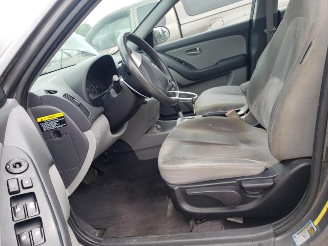 KMHDU46D49U700922 - 2009 HYUNDAI ELANTRA GLS GRAY photo 7