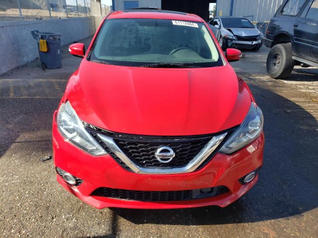 3N1AB7APXHY406584 - 2017 NISSAN SENTRA S RED photo 5