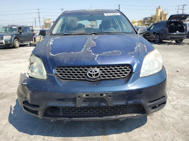 2T1KR32E34C270425 - 2004 TOYOTA COROLLA MA XR BLUE photo 5