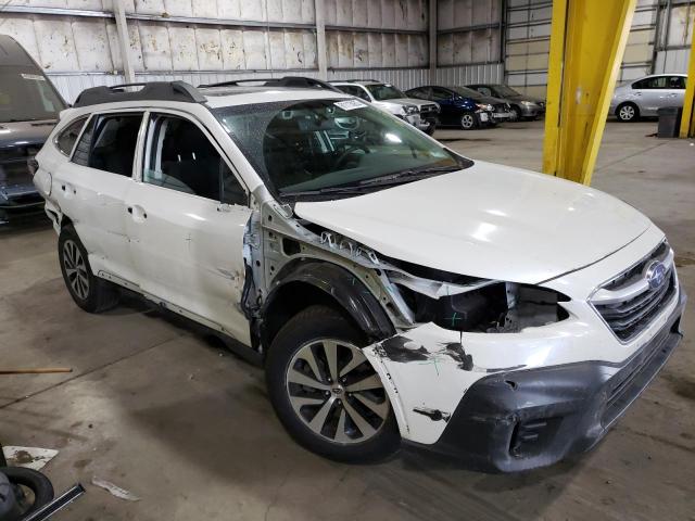 4S4BTAFC5N3146421 - 2022 SUBARU OUTBACK PREMIUM WHITE photo 4