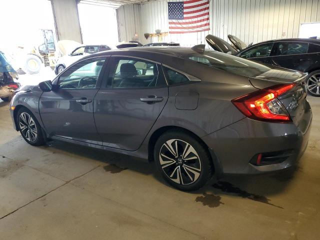 2HGFC1F37JH640004 - 2018 HONDA CIVIC EX GRAY photo 2