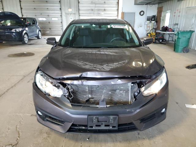 2HGFC1F37JH640004 - 2018 HONDA CIVIC EX GRAY photo 5