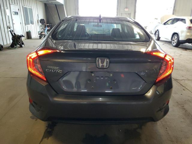 2HGFC1F37JH640004 - 2018 HONDA CIVIC EX GRAY photo 6
