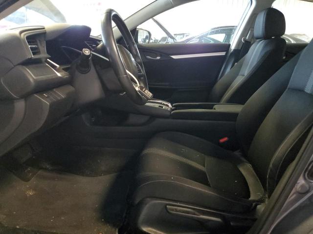 2HGFC1F37JH640004 - 2018 HONDA CIVIC EX GRAY photo 7