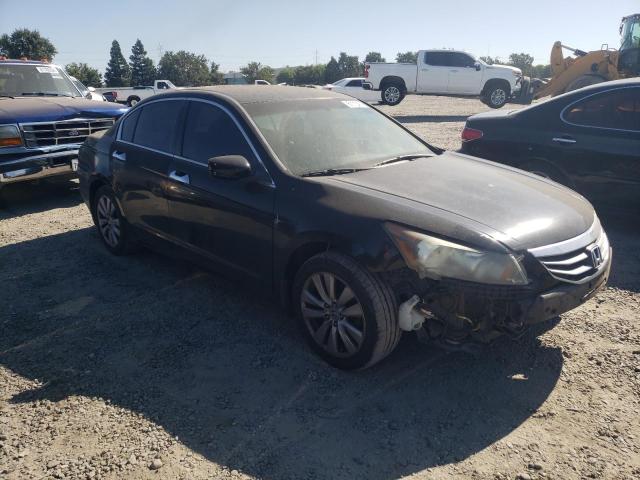 1HGCP2F72CA143332 - 2012 HONDA ACCORD EX BLACK photo 4