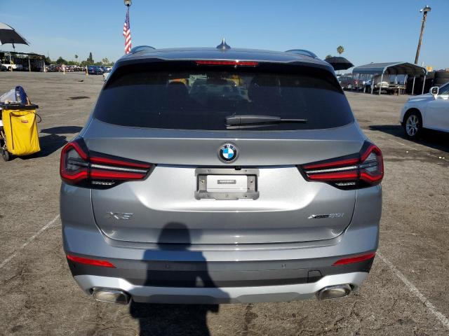 5UX53DP00P9S75088 - 2023 BMW X3 XDRIVE30I GRAY photo 6