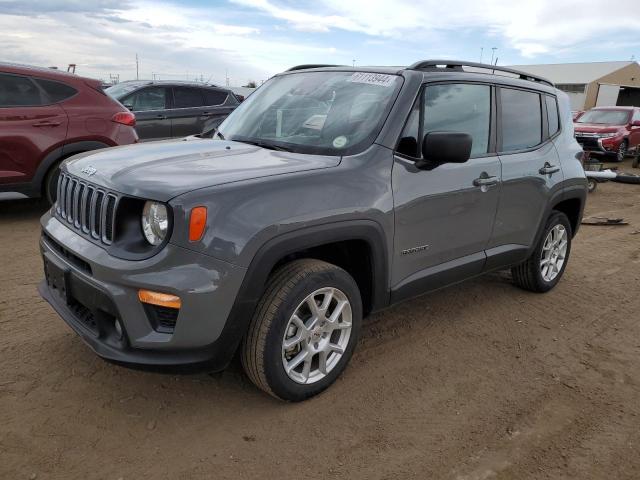 ZACNJDB19NPN47301 - 2022 JEEP RENEGADE LATITUDE GRAY photo 1