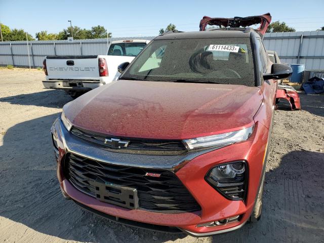 KL79MTSL3PB027936 - 2023 CHEVROLET TRAILBLAZE RS RED photo 5