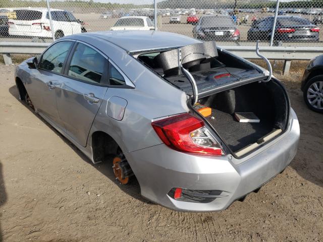 2HGFC2F85KH504375 - 2019 HONDA CIVIC SPORT 银色 照片 3