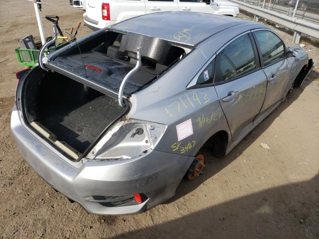 2HGFC2F85KH504375 - 2019 HONDA CIVIC SPORT 银色 照片 4