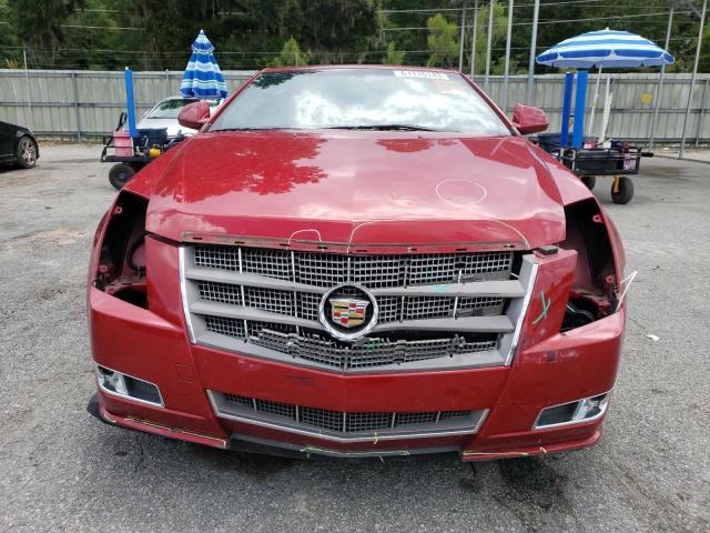 1G6DJ1ED4B0117294 - 2011 CADILLAC CTS PERFORMANCE COLLECTION Красный фото 5