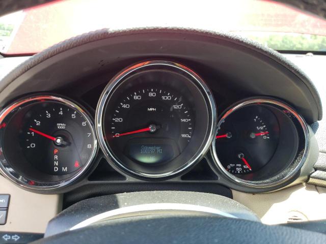 1G6DJ1ED4B0117294 - 2011 CADILLAC CTS PERFORMANCE COLLECTION Красный фото 9