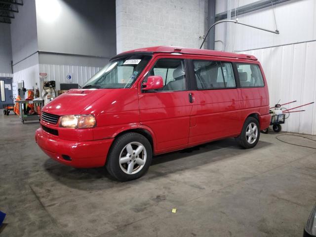 WV2NB47011H135473 - 2001 VOLKSWAGEN EUROVAN MV RED photo 1