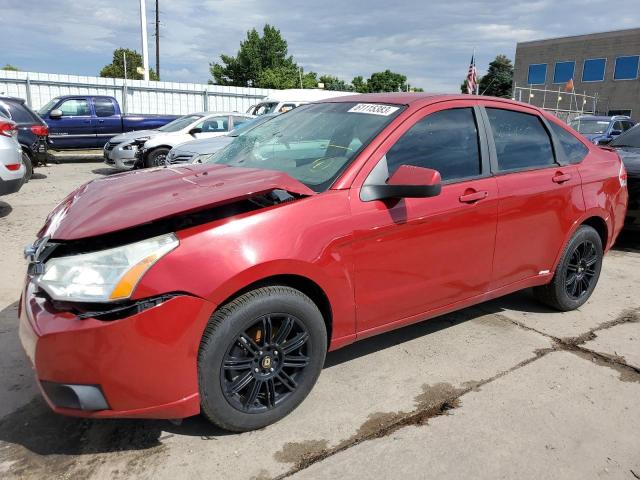 1FAHP36N49W209261 - 2009 FORD FOCUS SES RED photo 1