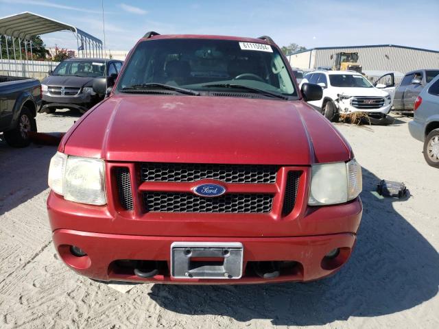 1FMZU77K34UA10219 - 2004 FORD EXPLORER S RED photo 5