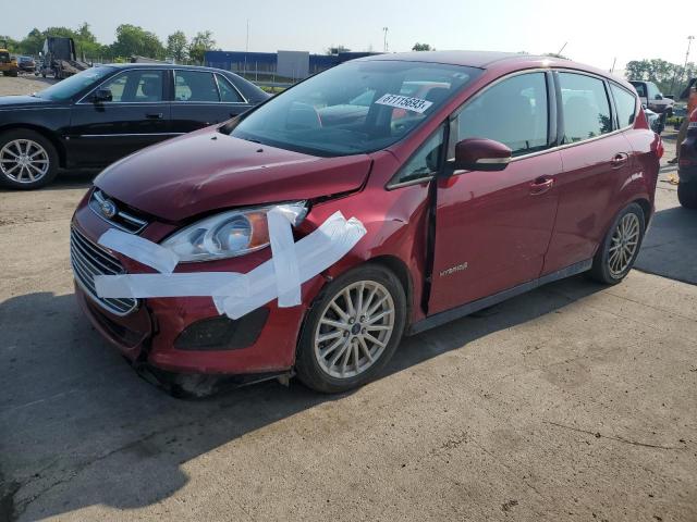 1FADP5AU4DL532762 - 2013 FORD C-MAX SE RED photo 1