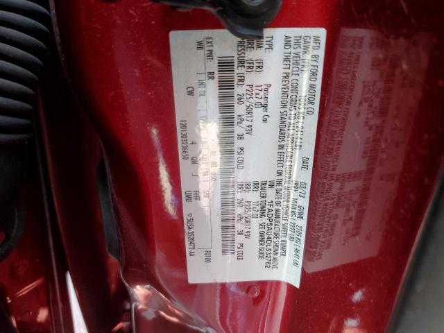 1FADP5AU4DL532762 - 2013 FORD C-MAX SE RED photo 12