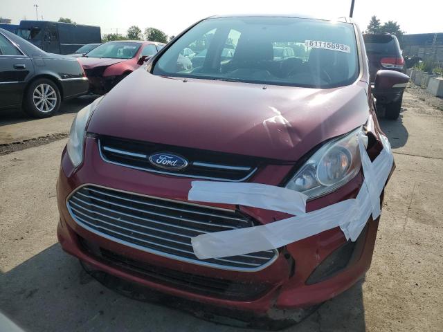 1FADP5AU4DL532762 - 2013 FORD C-MAX SE RED photo 5