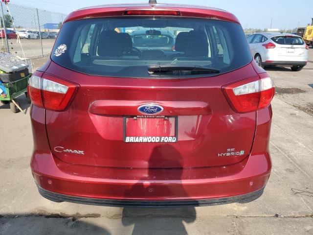 1FADP5AU4DL532762 - 2013 FORD C-MAX SE RED photo 6