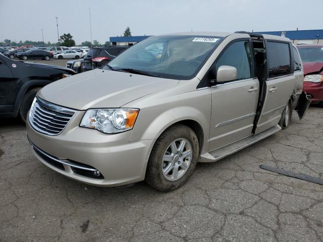 2C4RC1BG7CR326760 - 2012 CHRYSLER TOWN & COU TOURING ოქროსფერი ფოტო 1