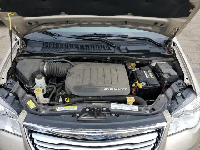 2C4RC1BG7CR326760 - 2012 CHRYSLER TOWN & COU TOURING ოქროსფერი ფოტო 11