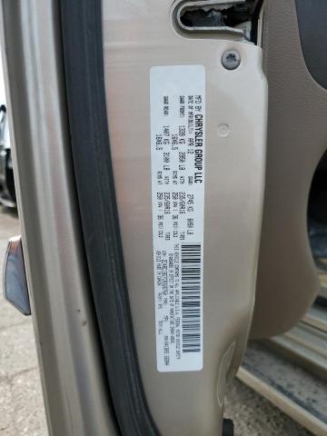 2C4RC1BG7CR326760 - 2012 CHRYSLER TOWN & COU TOURING ოქროსფერი ფოტო 12