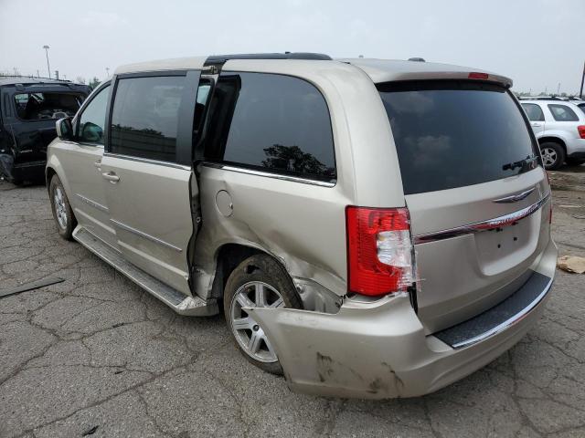 2C4RC1BG7CR326760 - 2012 CHRYSLER TOWN & COU TOURING ოქროსფერი ფოტო 2