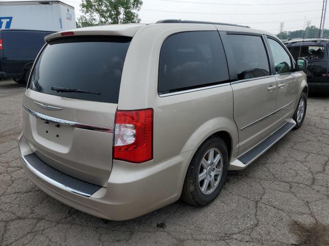 2C4RC1BG7CR326760 - 2012 CHRYSLER TOWN & COU TOURING ოქროსფერი ფოტო 3