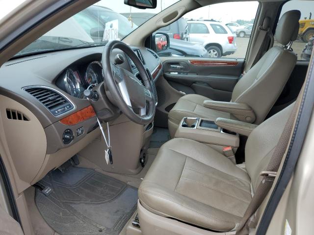 2C4RC1BG7CR326760 - 2012 CHRYSLER TOWN & COU TOURING ოქროსფერი ფოტო 7