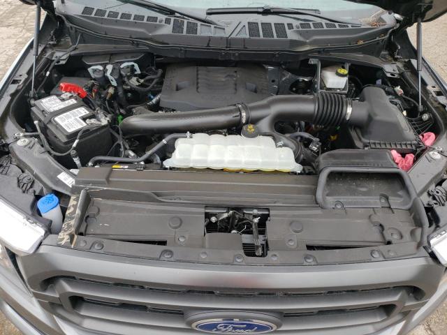 1FTFW1E84PKE74853 - 2023 FORD F150 SUPERCREW GRAY photo 11