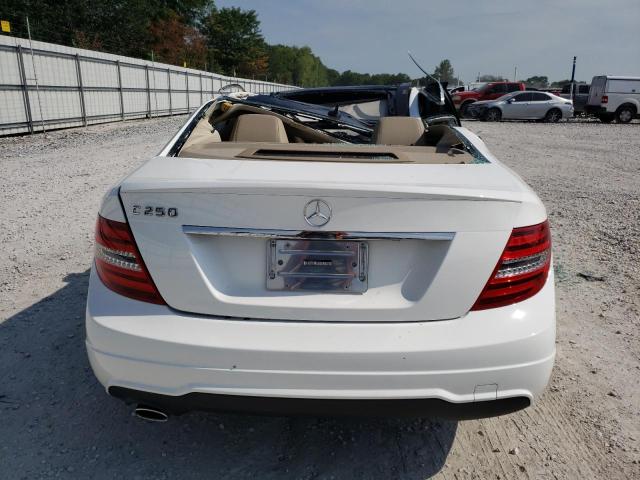 WDDGJ4HB8DG060927 - 2013 MERCEDES-BENZ C 250 WHITE photo 6