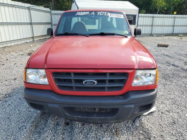 1FTYR10U41PB44435 - 2001 FORD RANGER RED photo 5