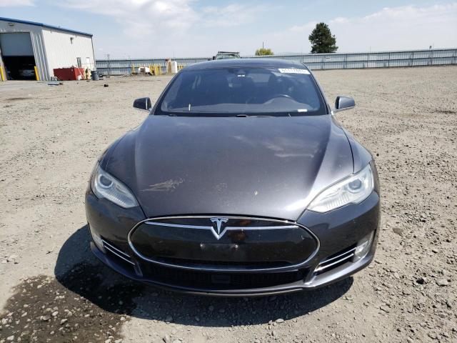 5YJSA1E25FF114429 - 2015 TESLA MODEL S Մոխրագույն լուսանկար 5