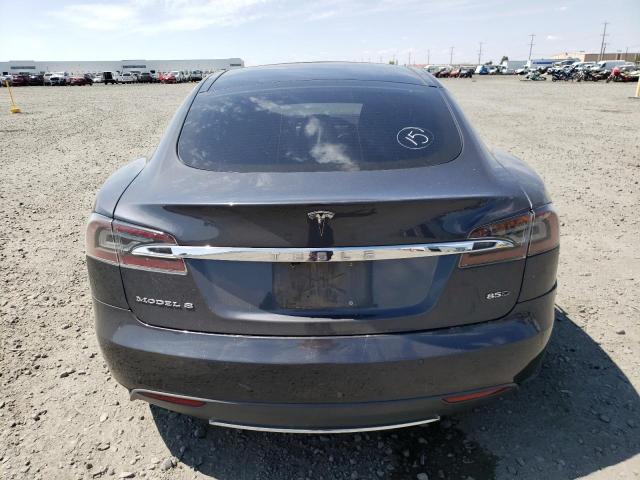 5YJSA1E25FF114429 - 2015 TESLA MODEL S Մոխրագույն լուսանկար 6
