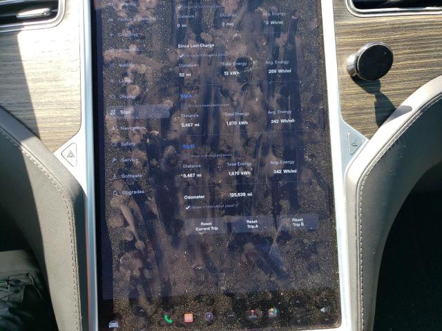 5YJSA1E25FF114429 - 2015 TESLA MODEL S Մոխրագույն լուսանկար 9