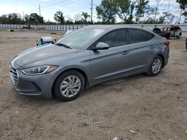 KMHD74LF4HU281983 - 2017 HYUNDAI ELANTRA SE GRAY photo 1