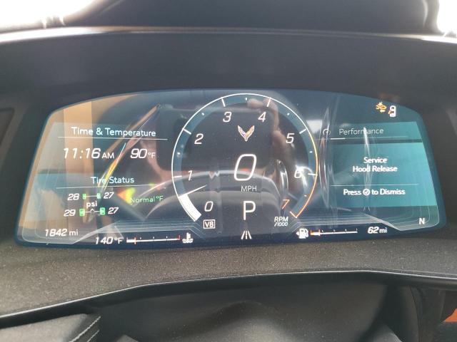 1G1YA2D47R5101165 - 2024 CHEVROLET CORVETTE STINGRAY 1LT BLACK photo 9