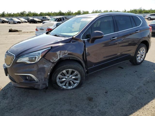 LRBFX1SA7JD054034 - 2018 BUICK ENVISION ESSENCE BROWN photo 1