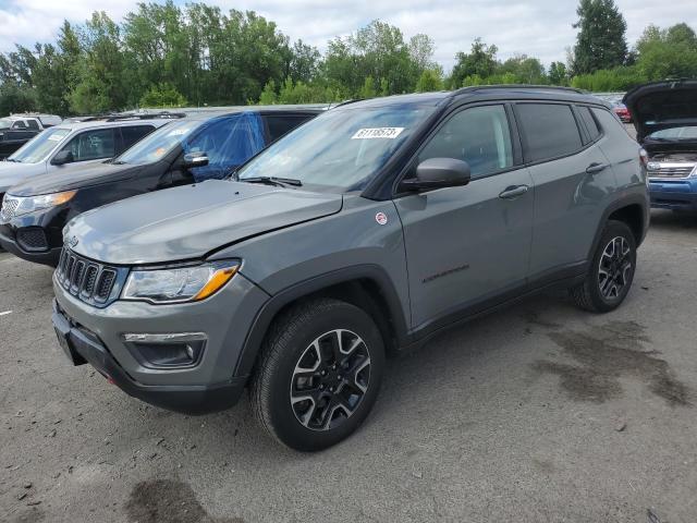 3C4NJDDB2LT196231 - 2020 JEEP COMPASS TRAILHAWK GRAY photo 1