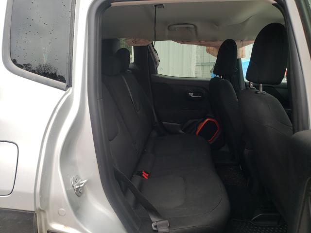 ZACCJBAB0JPH62116 - 2018 JEEP RENEGADE SPORT Արծաթագույն լուսանկար 6