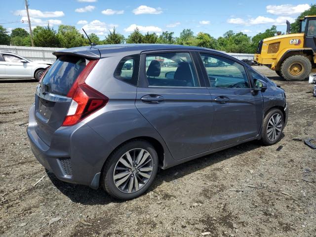 3HGGK5H83FM708752 - 2015 HONDA FIT EX GRAY photo 3