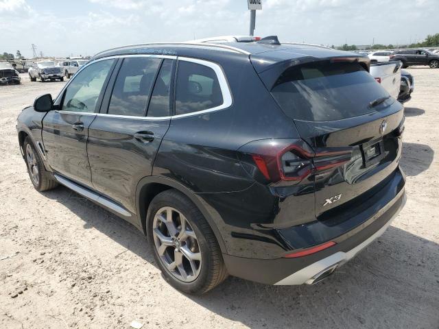 5UX43DP03N9K71772 - 2022 BMW X3 SDRIVE30I BLACK photo 2