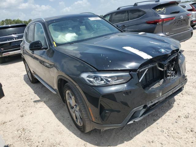 5UX43DP03N9K71772 - 2022 BMW X3 SDRIVE30I BLACK photo 4