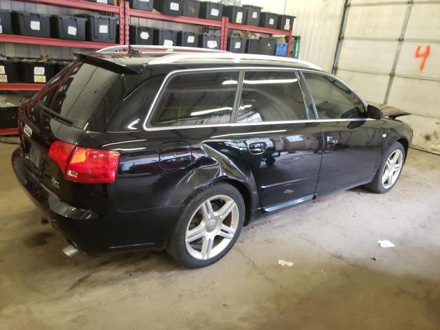 WAUKF78E48A003485 - 2008 AUDI A4 2.0T AVANT QUATTRO BLACK photo 3