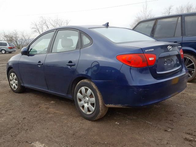 KMHDU46D89U691965 - 2009 HYUNDAI ELANTRA GLS  photo 3