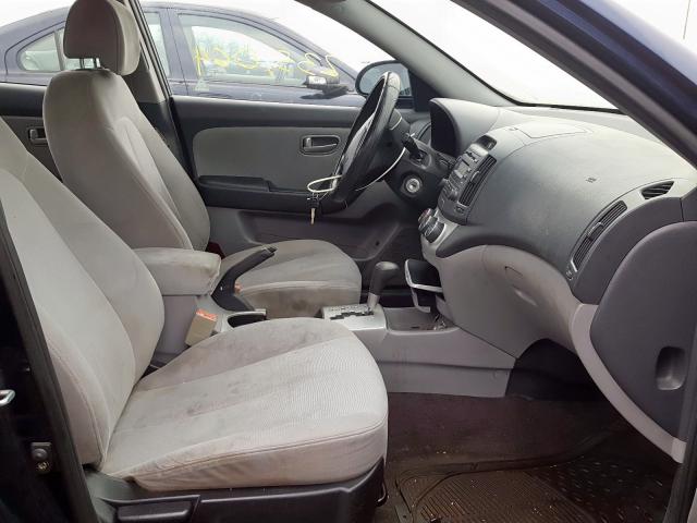 KMHDU46D89U691965 - 2009 HYUNDAI ELANTRA GLS  photo 5